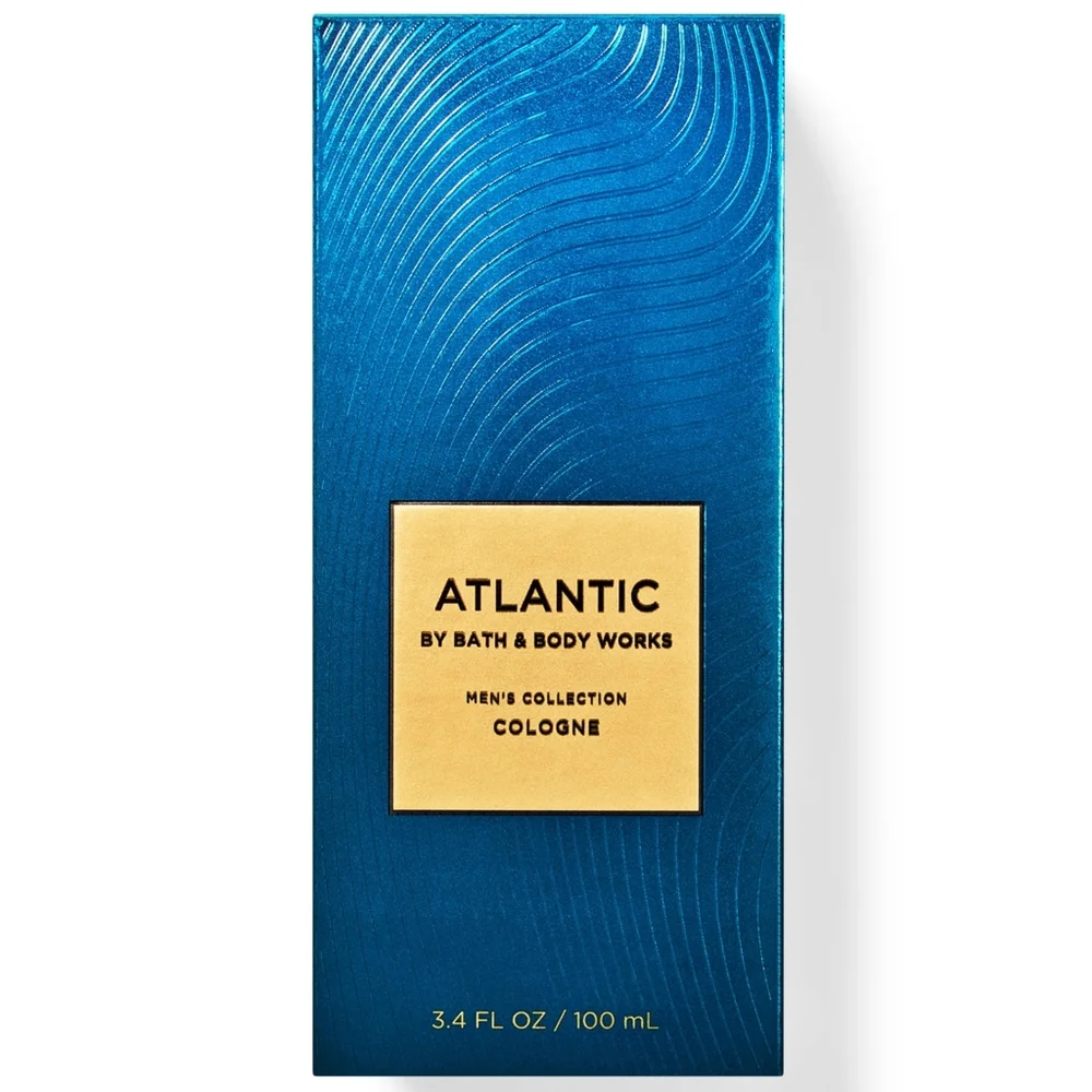 Bath & Body Works Men's 3.4oz / 100ml Atlantic Cologne NEW in Box RARE